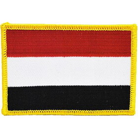 Eagle Emblems PM6378 Patch-Yemen (3"x2-1/2")