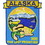 Eagle Emblems PM6702 Patch-Alaska (STATE MAP), (3-3/8")