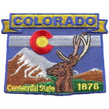 Eagle Emblems PM6706 Patch-Colorado (State Map) (3