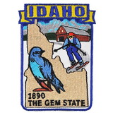 Eagle Emblems PM6713 Patch-Idaho (State Map) (3