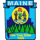 Eagle Emblems PM6720 Patch-Maine (State Map) (3