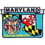 Eagle Emblems PM6721 Patch-Maryland (State Map) (3")