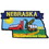 Eagle Emblems PM6728 Patch-Nebraska (State Map) (3")