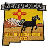 Eagle Emblems PM6732 Patch-New Mexico (State Map) (3
