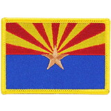 Eagle Emblems PM6803 Patch-Arizona (Flag) (2-1/4