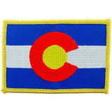 Eagle Emblems PM6806 Patch-Colorado (Flag) (2-1/4
