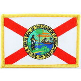 Eagle Emblems PM6810 Patch-Florida (Flag) (2-1/4