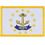 Eagle Emblems PM6840 Patch-Rhode Island (Flag) (2-1/4"X3-1/4")