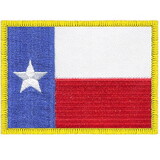 Eagle Emblems PM6844 Patch-Texas (Flag) (2-1/4