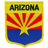 Eagle Emblems PM6903 Patch-Arizona (Shield) (2-7/8