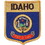 Eagle Emblems PM6913 Patch-Idaho (Shield) (2-7/8"X3-1/2")