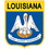 Eagle Emblems PM6919 Patch-Louisiana (Shield) (2-7/8"X3-1/2")
