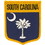Eagle Emblems PM6941 Patch-South Carolina (Shield) (2-7/8"X3-1/2")