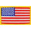 Eagle Emblems PM7001 Patch-Flag, Usa, Rect., Gold (4-7/8")