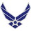 Eagle Emblems PM7014 Patch-Usaf Symbol (04) (4")