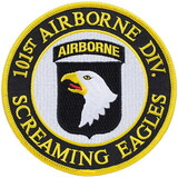 Eagle Emblems PM7910 Patch-Army, 101St A/B Wing (6-1/2