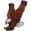 Eagle Emblems PM9003 Patch-Eagle, Landing (12")