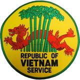 Eagle Emblems PM9005 Patch-Vietnam,Rep.Of Svc (10