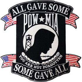Eagle Emblems PM9032 Patch-Pow*Mia,Some Gave All (12")
