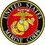 Eagle Emblems PM9046 Patch-Usmc Logo (12) (Ylw/Wht) (12")
