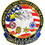 Eagle Emblems PM9051 Patch-American Heroes (Xlg) (12-1/2")