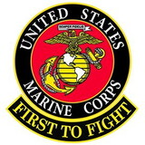 Eagle Emblems PM9053 Patch-Usmc Logo,First To FIGHT, (12