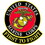 Eagle Emblems PM9053 Patch-Usmc Logo, First To Fight (10")