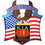 Eagle Emblems PM9095 Patch-Kia,Honor,Usa Eagle "SOME GAVE ALL", (12")
