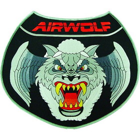 Eagle Emblems PM9109 Patch-Usaf,Airwolf (10")