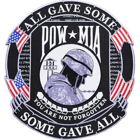 Eagle Emblems PM9152 Patch-Pow*Mia,Some Gave All (12")