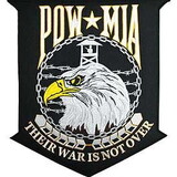 Eagle Emblems PM9160 Patch-Pow*Mia, Their War (12