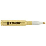 Eagle Emblems PN1051 Pen-Bullet,50Cal,Army (5-1/2