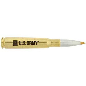 Eagle Emblems PN1051 Pen-Bullet, 50Cal, Army (5-1/2")