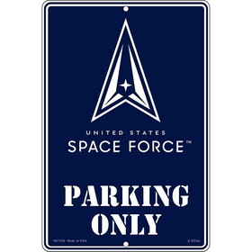 Eagle Emblems SG7526 Sign-U.S.Space Force,Parkng (8"X12")