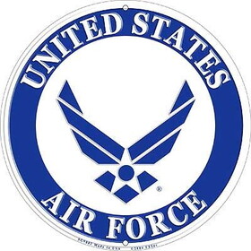 Eagle Emblems SG9002 Sign-U.S.Air Force Symbol (12")