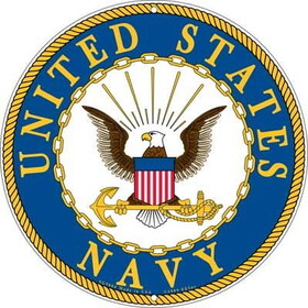 Eagle Emblems SG9004 Sign-U.S.Navy Logo (12")