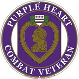Eagle Emblems SG9021 Sign-Purple Heart (12