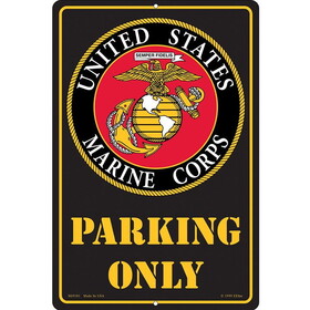 Eagle Emblems SG9101 Sign-U.S.Marines,Parking (12"X18")