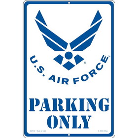 Eagle Emblems SG9112 Sign-U.S.Air Force,Parkng (12"X18")