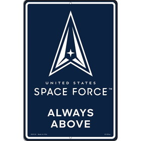 Eagle Emblems SG9126 Sign-U.S.Space Force,Above (12"X18")