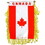 Eagle Emblems WF1016 Mini-Ban, Int, Canada (3"X5")
