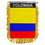 Eagle Emblems WF1018 Mini-Ban, Int, Colombia (3"X5")