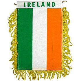 Eagle Emblems WF1051 Mini-Ban,Int,Ireland (3"X5")