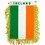 Eagle Emblems WF1051 Mini-Ban, Int, Ireland (3"X5")
