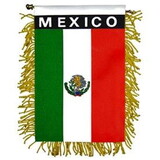 Eagle Emblems WF1071 Mini-Ban, Int, Mexico I (3