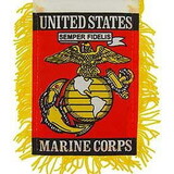 Eagle Emblems WF1305 Mini-Ban U.S.Marines (3