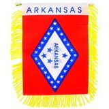 Eagle Emblems WF1504 Mini-Ban, Sta, Arkansas (3