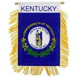 Eagle Emblems WF1518 Mini-Ban,Sta,Kentucky (3