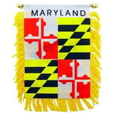 Eagle Emblems WF1521 Mini-Ban, Sta, Maryland (3