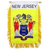 Eagle Emblems WF1531 Mini-Ban, Sta, New Jersey (3